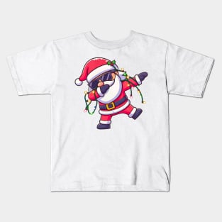 Dabbing Santa Kids T-Shirt